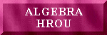 Algebra hrou
